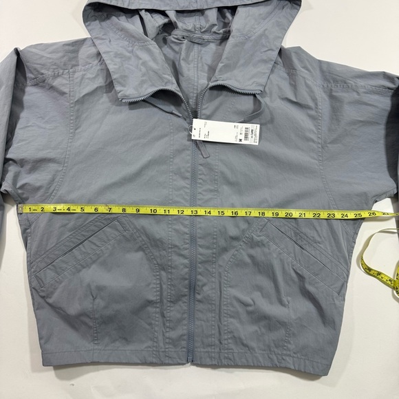 New Uniqlo U Hooded Blouson Spring Jacket Grey - Picture 6 of 8